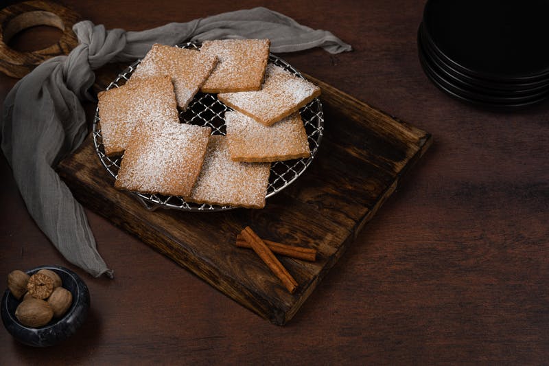 Cannoli dessert tray for catering