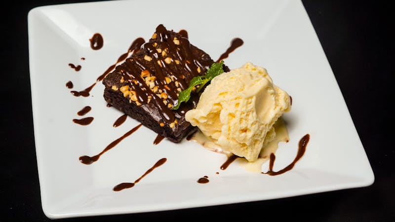 Chocolate Brownie Sundae