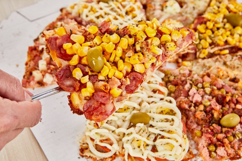 Classic pepperoni pizza